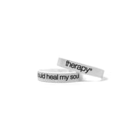 SHOULD HEAL MY SOUL WRISTBAND (white)