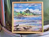 Image 1 of "Almonds and Corals" Original Mixed Media Watercolor Painting by Sandy Tyler 