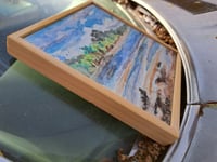 Image 2 of "Almonds and Corals" Original Mixed Media Watercolor Painting by Sandy Tyler 