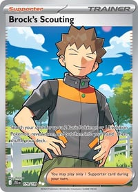 Brock's Scouting - 179/159 - SV09: Journey Together - Near Mint