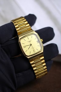 Image 3 of 1970s Longines Square Date Ref. 1641 - Automatic - Freshly serviced - Excellent Condition