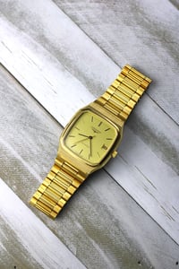 Image 2 of 1970s Longines Square Date Ref. 1641 - Automatic - Freshly serviced - Excellent Condition