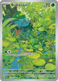 Bulbasaur - 166/165 - SV: Scarlet & Violet 151 - Lightly Played