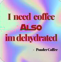 Image 2 of Ponder Coffee Stickers 