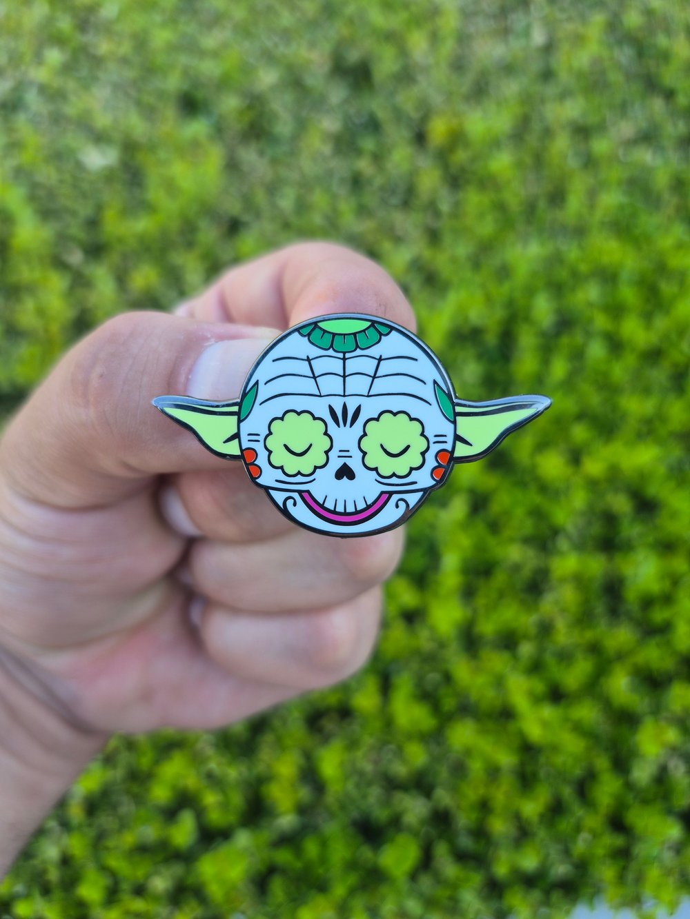 Yoda Calaverita Enamel Pin
