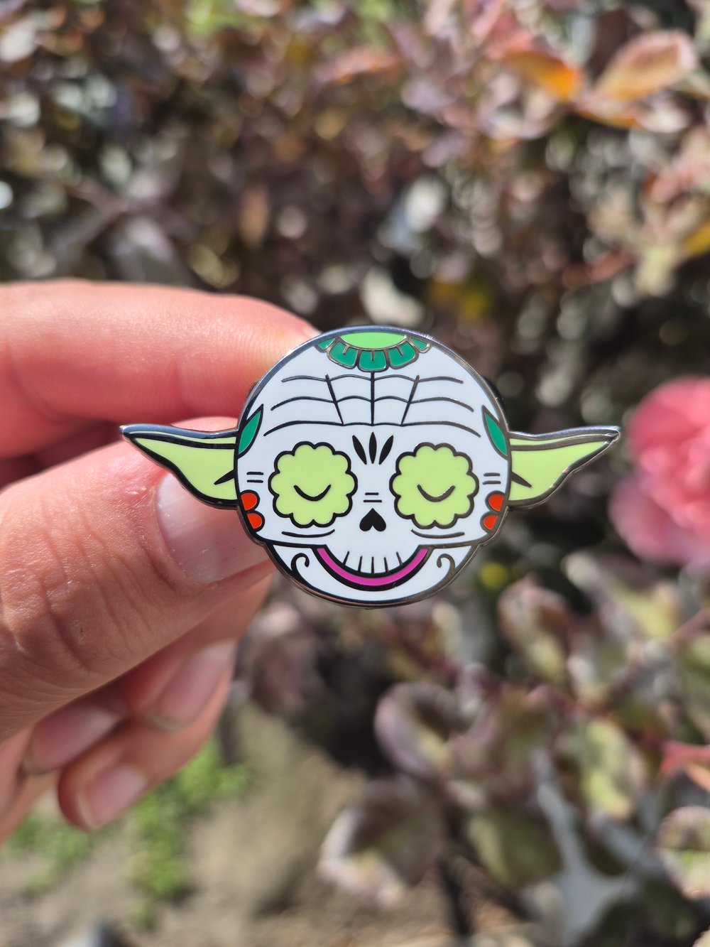 Yoda Calaverita Enamel Pin