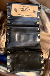 Image 5 of Original Tom Fugle Yamaha Trifold Leather Wallet