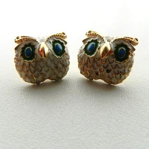 Image of Owl Earrings