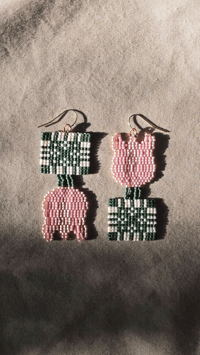 pink & green
