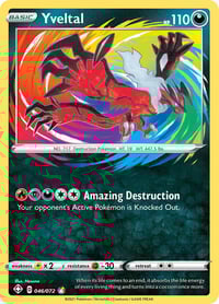 Yveltal - Shining Fates- Near Mint