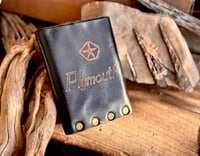 Image 1 of Original Tom Fugle Plymouth Trifold Leather Wallet 