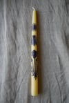 Sun/ Bird/ Rose Copper Adorned Taper 