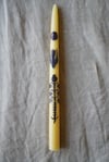 Moon/ Bird/ Pomegranate Tree Copper Adorned Taper