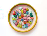 Image 1 of Kaleidoscope - Hand Cut Heart Collage