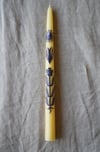Sun/Bird/Flower Copper Adorned Taper 