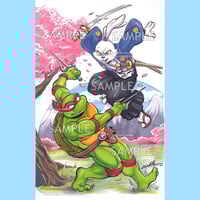 Image 1 of Mail Delivery 11x17 Commission