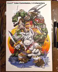 Image 3 of Mail Delivery 11x17 Commission