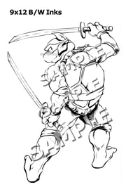 Image 4 of Advance Convention 9x12 Commission - GRANITE COMICON, BALTIMORE COMIC CON