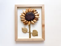Image 4 of Sunflower 1 - Handmade Wood Art