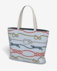 Image 3 of Market Tote - Nautical Ropes