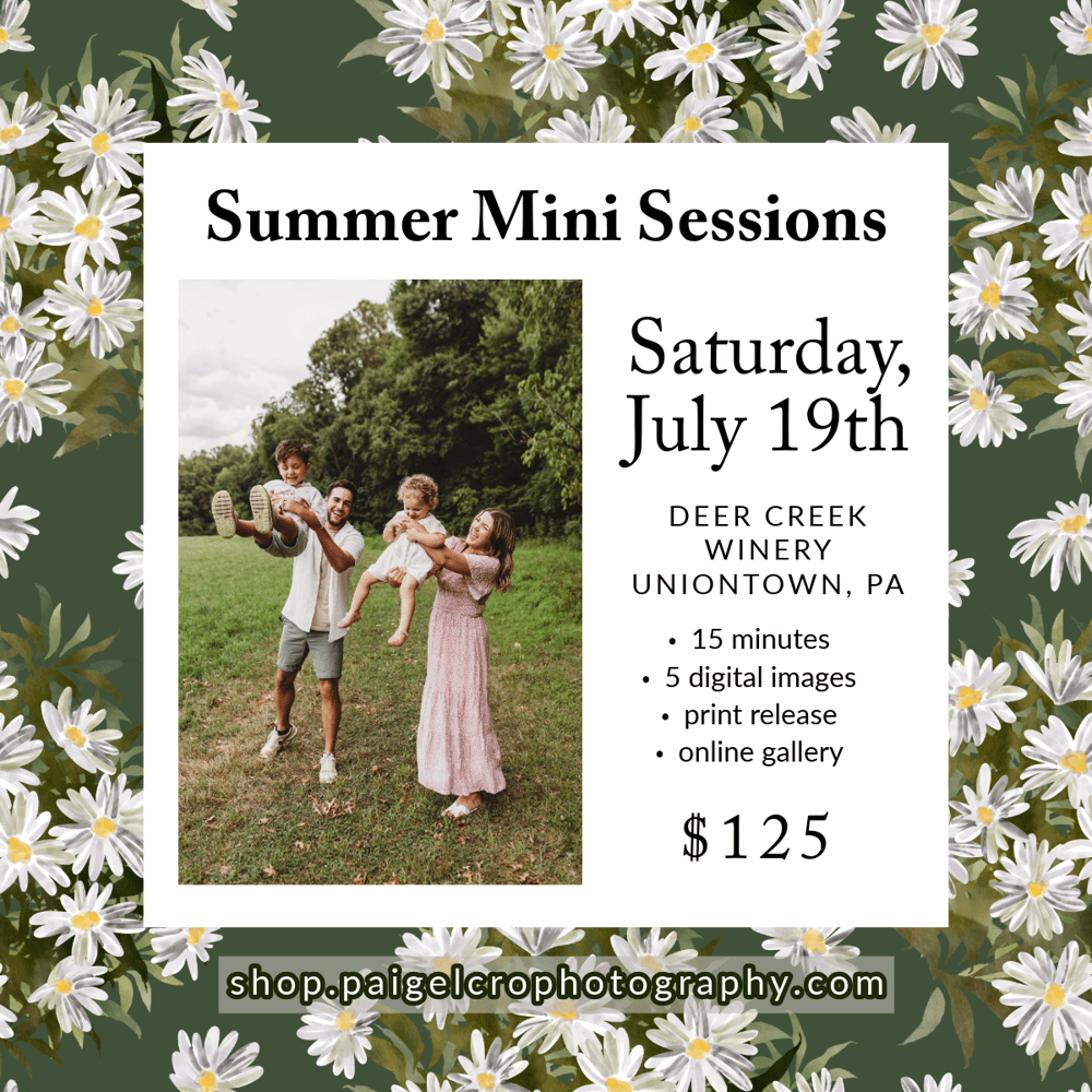 Image of Summer Mini Session - Day 2