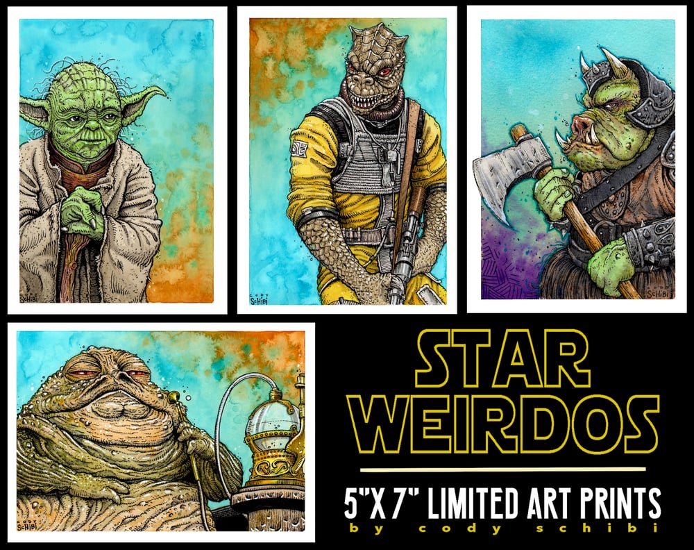 STAR WEIRDOS - limited prints - Available until 5/18
