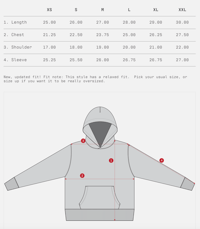 Image 3 of NOW IS NOW HOODIE NAVY AND GRAY
