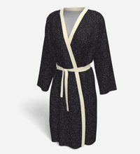 Image 1 of Peignoir Robe - Starling Constellations