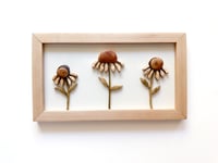 Image 1 of Coneflowers 2 - Handmade Wood Art