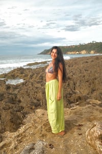 Image 4 of Lime Boho Pants