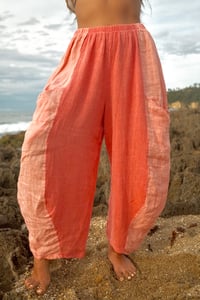 Image 1 of Coral Boho Pants
