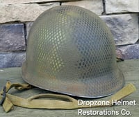 Image 2 of  M2 D-bale 517th PRCT Airborne Helmet Paratrooper (Display Helmet)