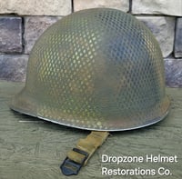 Image 6 of  M2 D-bale 517th PRCT Airborne Helmet Paratrooper (Display Helmet)