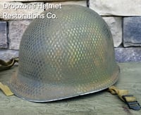 Image 4 of  M2 D-bale 517th PRCT Airborne Helmet Paratrooper (Display Helmet)