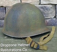 Image 8 of  M2 D-bale 517th PRCT Airborne Helmet Paratrooper (Display Helmet)