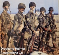 Image 12 of  M2 D-bale 517th PRCT Airborne Helmet Paratrooper (Display Helmet)