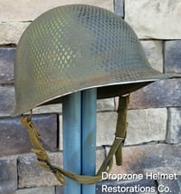 Image 1 of  M2 D-bale 517th PRCT Airborne Helmet Paratrooper (Display Helmet)