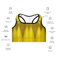 Image 3 of Sunflower Women's Padded Sports Bra