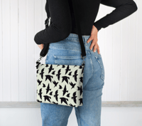Image 1 of Vegan Leather Crossbody - Starry Starlings