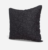 Image 1 of 18x18 Pillow Case - Starling Constellations