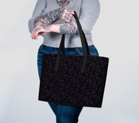 Image 2 of Vegan Leather Tote - Starling Constellations
