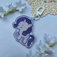 Image 2 of rarity ❄️ glitter epoxy charm
