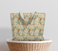 Image 1 of Market Tote - Magnolias