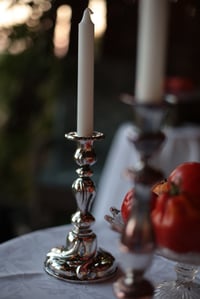 Image 5 of Kerzenständer, einflammig, versilbert, neobarock
