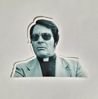 Image 1 of Jim Jones Cult Leader Die Cut Glossy Finish Vinyl Sticker