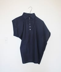 Image 1 of Asymmetrical Collared Shirt