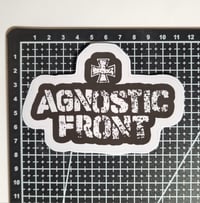 Image 2 of Agnostic Front Matte Vinyl Sticker