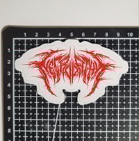 Image 2 of Necropathy Logo Glossy Finish Vinyl Sticker