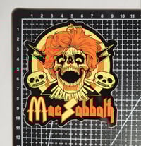 Image 2 of Mac Sabbath Die Cut Glossy Finish Vinyl Sticker