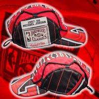 Image 2 of Mitchell & Ness 'JORDAN' Vertical 5 Panel hat